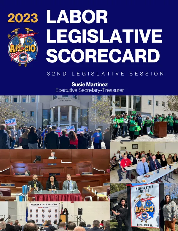 2023 Labor Legislative Scorecard